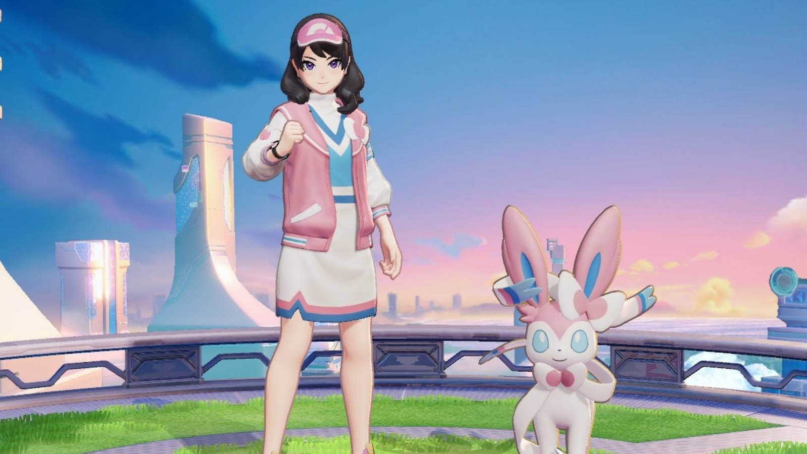 Sylveon in Pokemon Unite