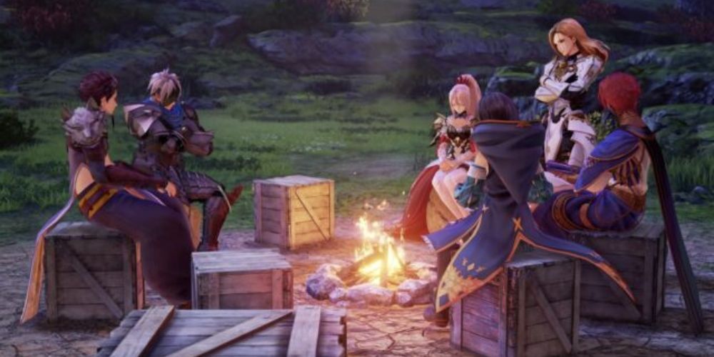 The Party Members From Tales Of Arise Cook A Meal