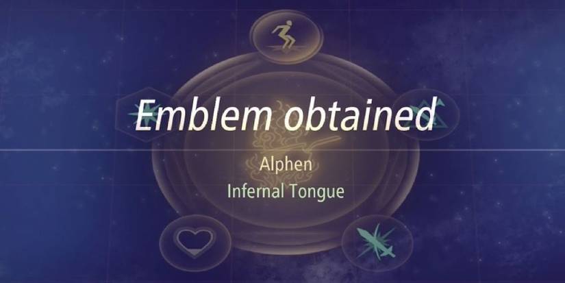 The Player Gains The Infernal Tongue Title From Tales Of Arise