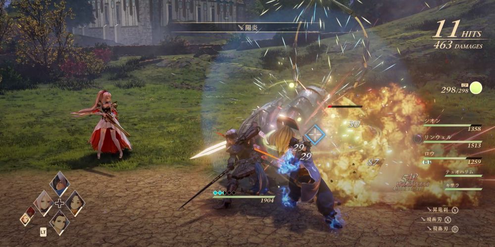An Awakened Law Charges Into Combat In Tales Of Arise 