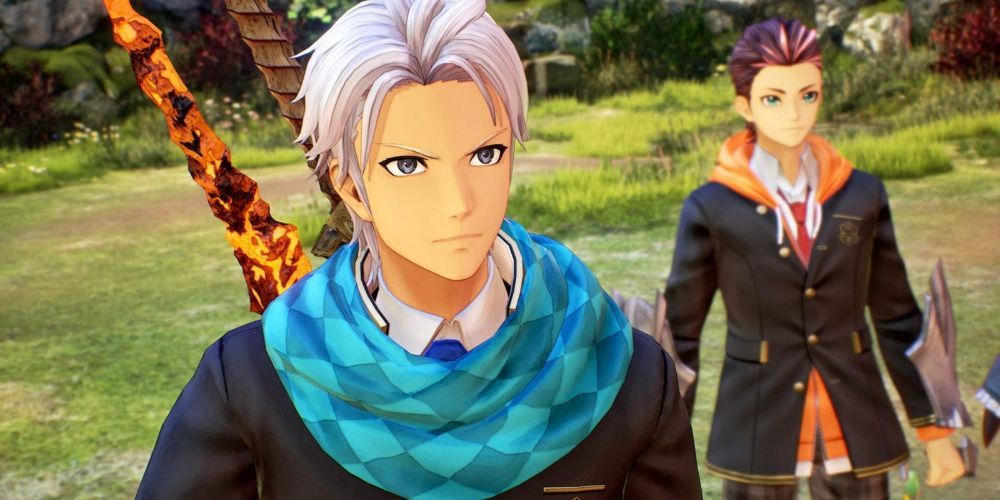 Law And Alphen In Student Attire As Part Of The Tales Of Arise DLC