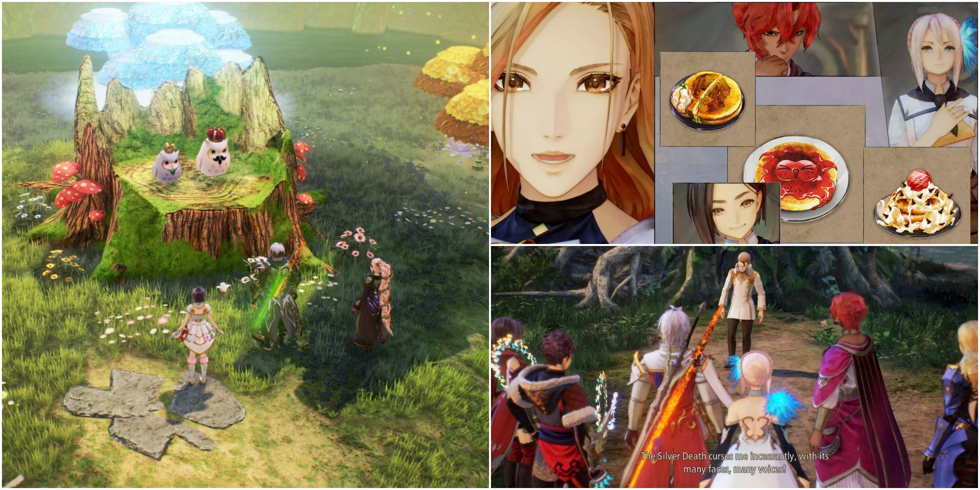 Tales of Arise Owl Forest, Pancake Contest, and the Party Confronting Someone