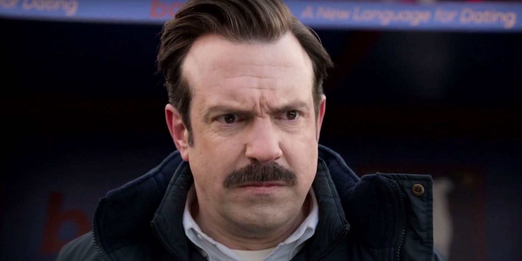 Ted Lasso disgruntled disgust scary