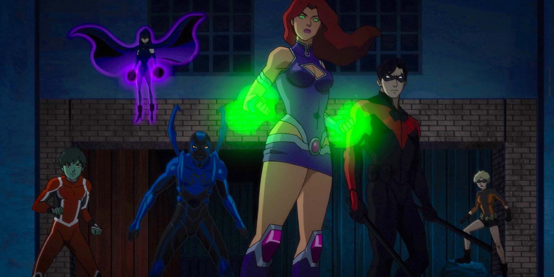Teen Titans The Judas Contract (2017) starfire, titans