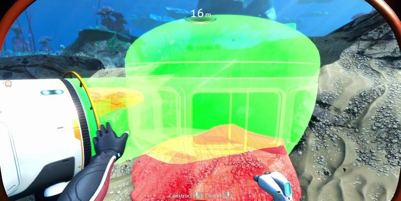 Terraforming Ability mod in Subnautica Below Zero