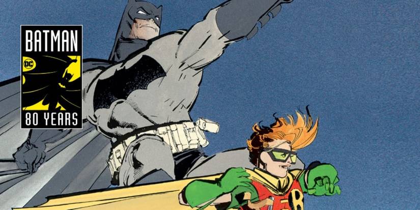 Batman and Carrie Kelley in The Dark Knight Returns Comic