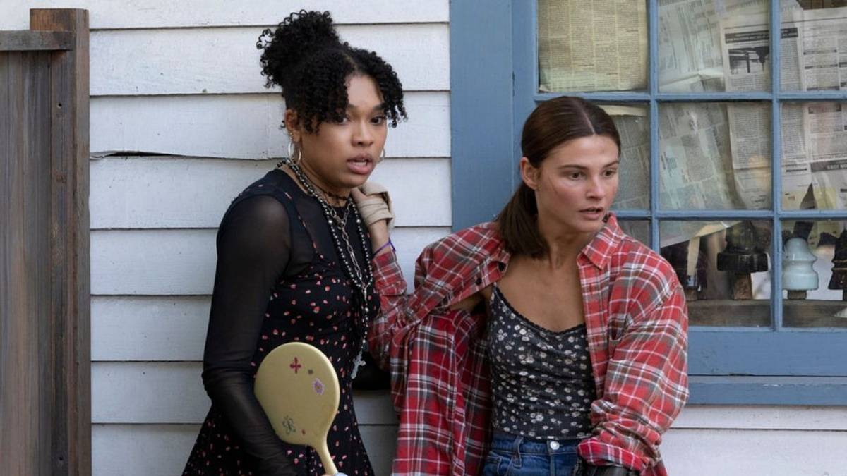 The cast of The Girl in the woods