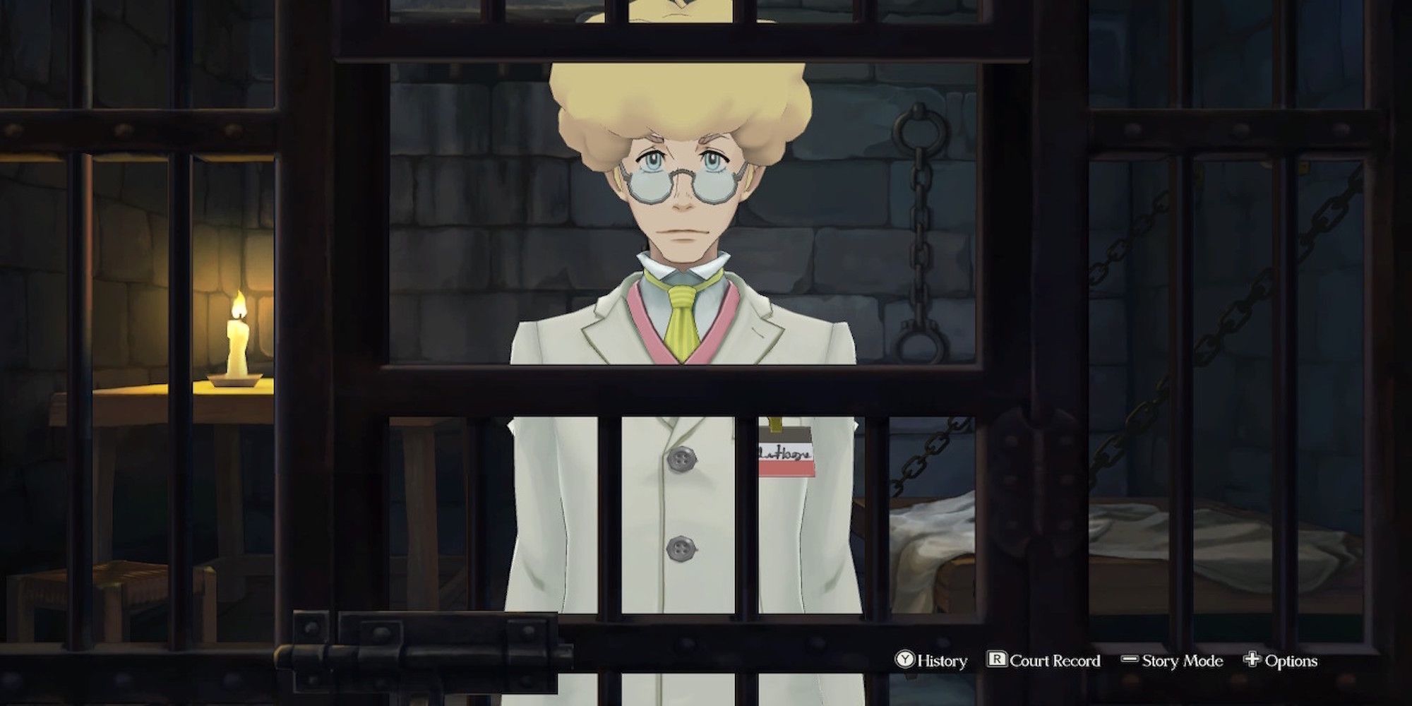 Professor Harebrayne from The Great Ace Attorney Chronicles