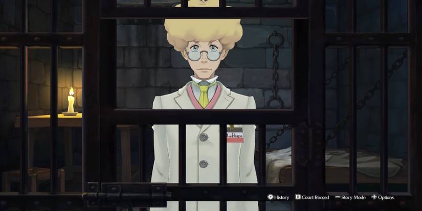 Professor Harebrayne from The Great Ace Attorney Chronicles