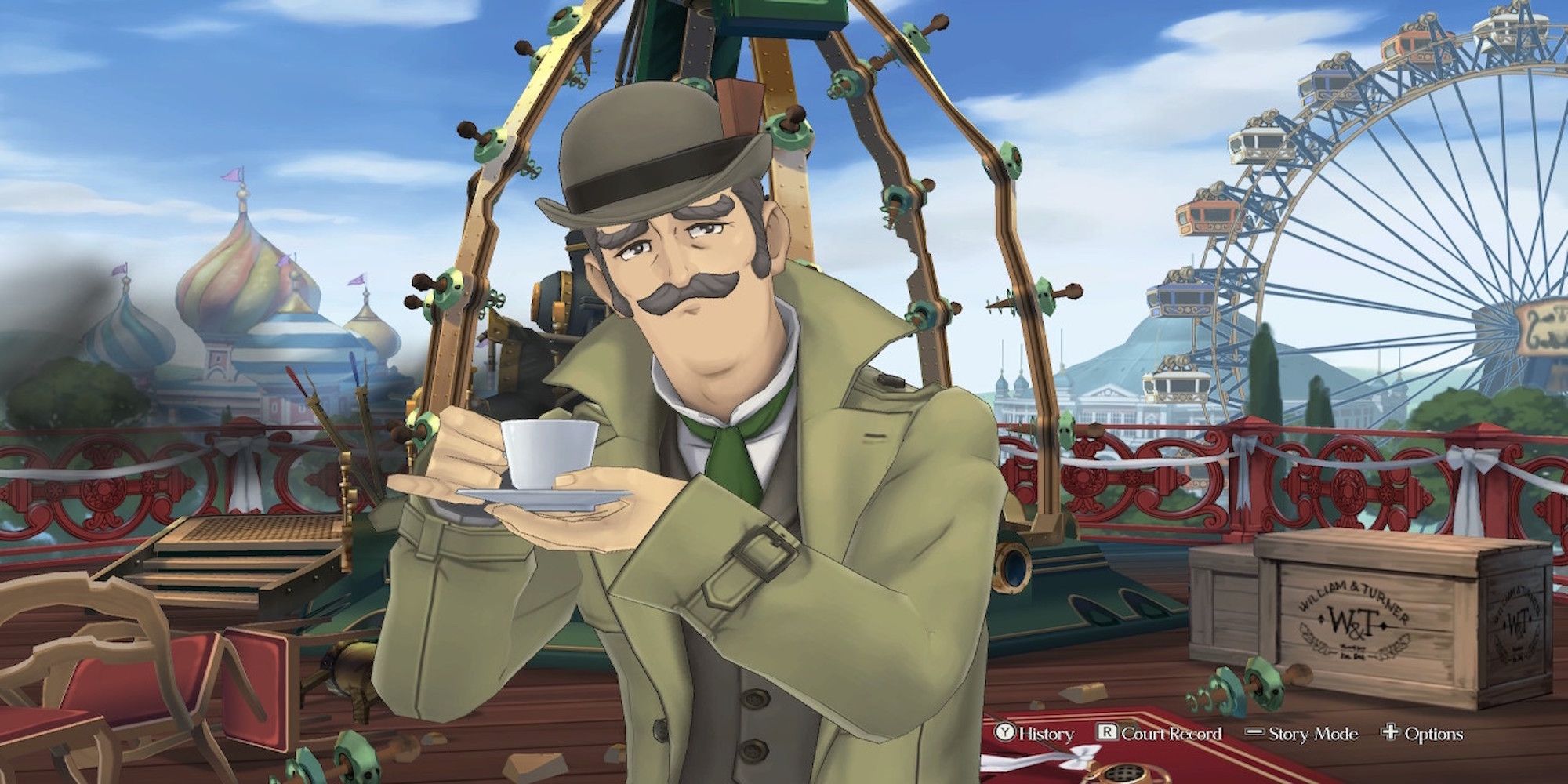 Inspector Gregson from The Great Ace Attorney Chronicles