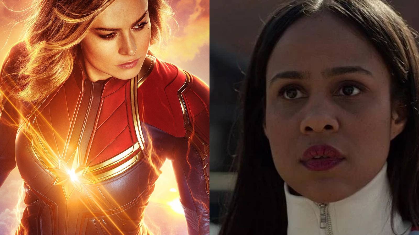The Marvels Zawe Ashton Captain Marvel 2 Brie Larson