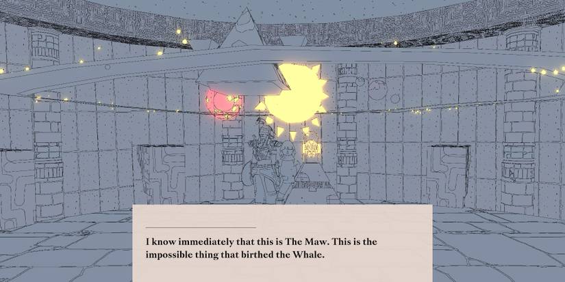 Solar System projection with one large pyramid flanked by two, inverted, small pyramids