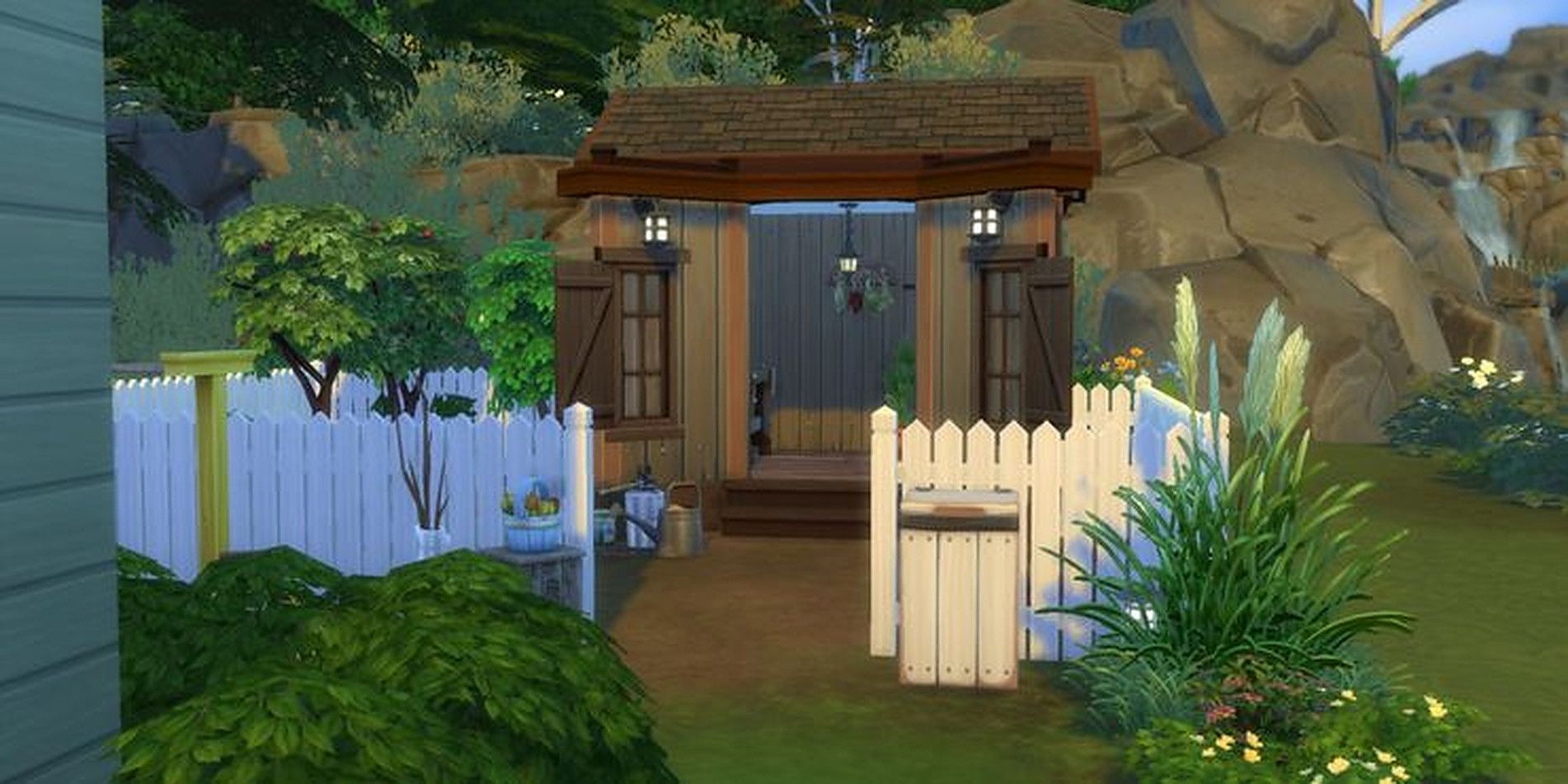 The Sims 4 shed