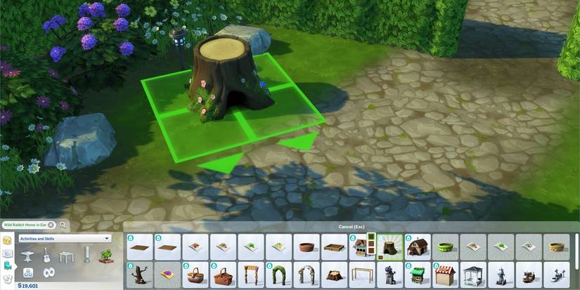 The Sims 4 rabbit home