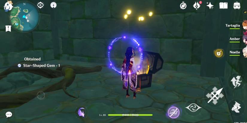 Third star-shaped gem