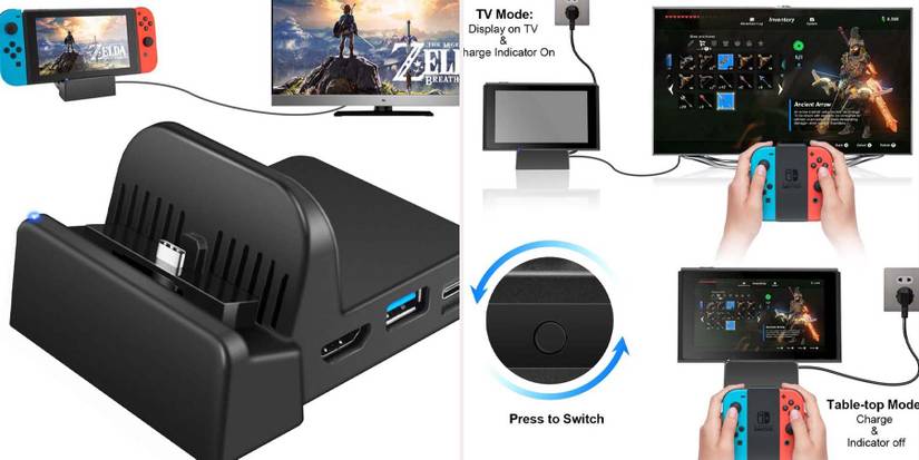 UKor TV Dock Station nintendo switch