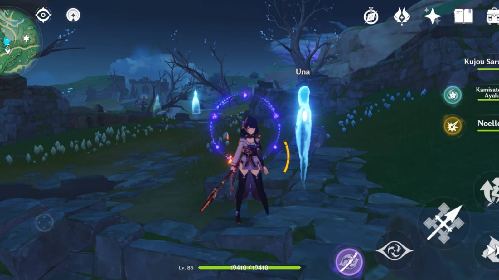 Una cross over cover for genshin impact