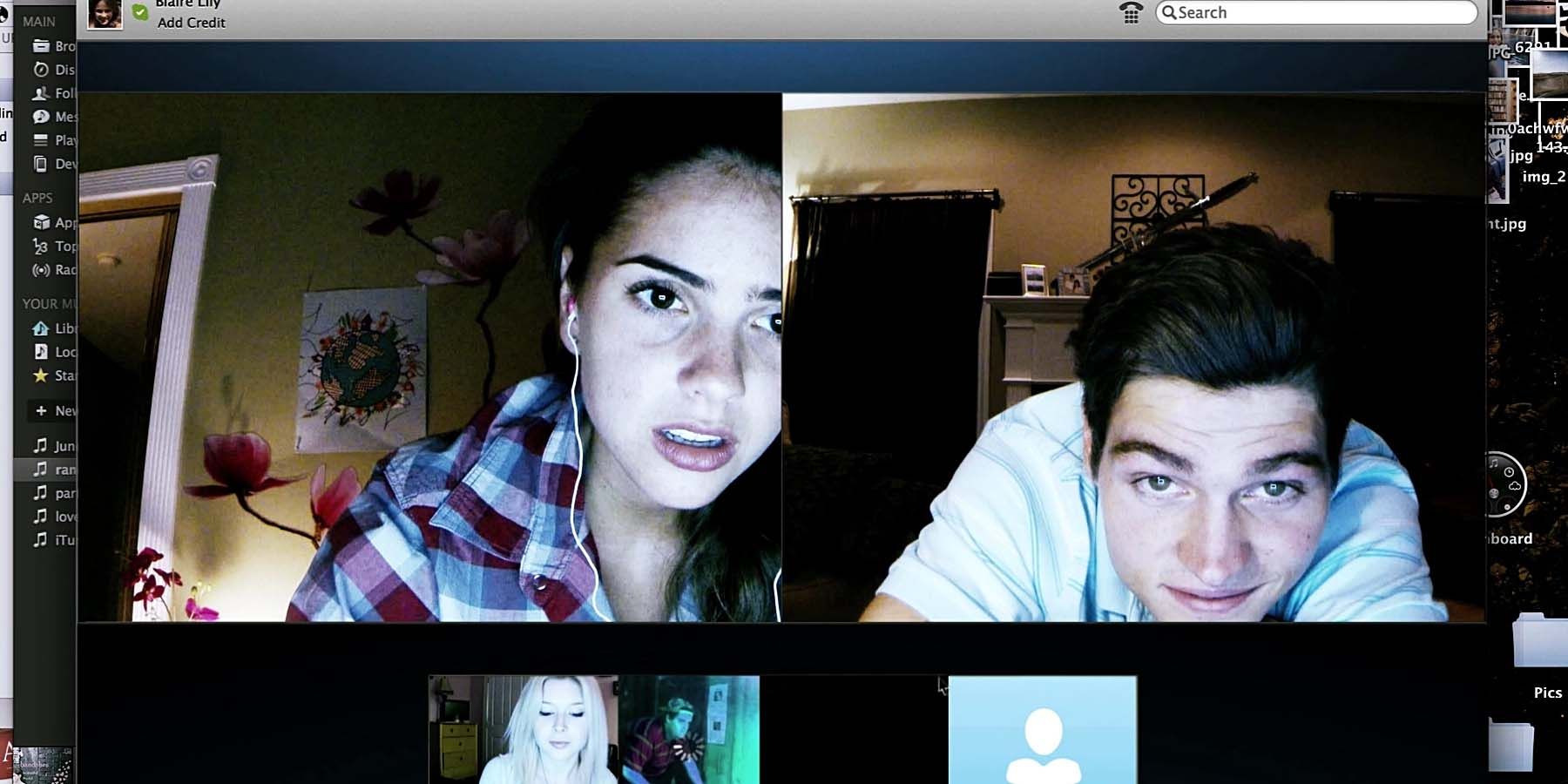 The video call in Unfriended