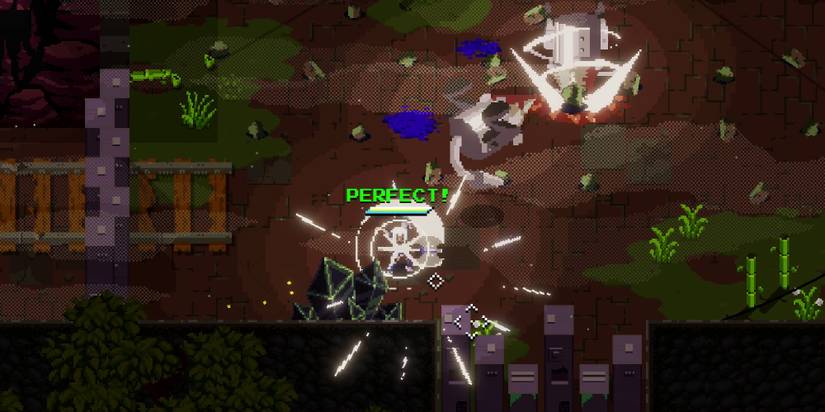 Unsighted - An Example Of How A Perfect Parry Knocks The Enemy Back