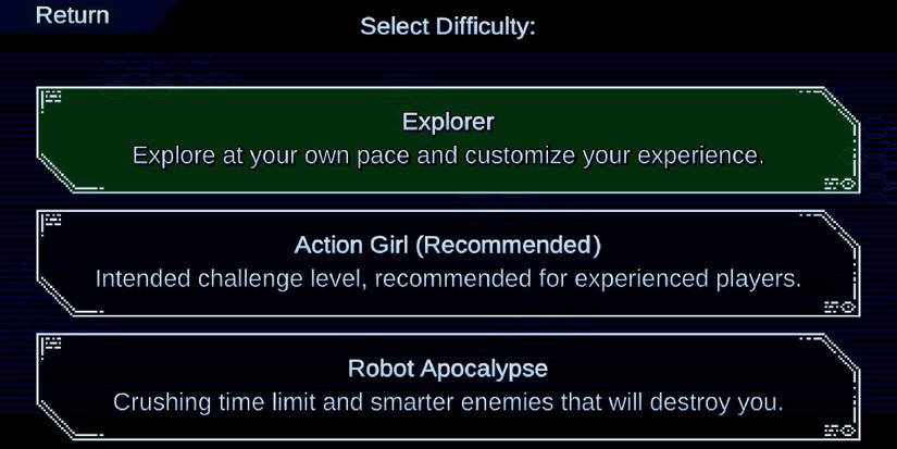 Unsighted - Difficulty Options