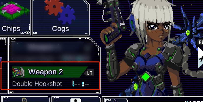 Unsighted - Highlighting The Ranged Weapon Category In The Pause Menu