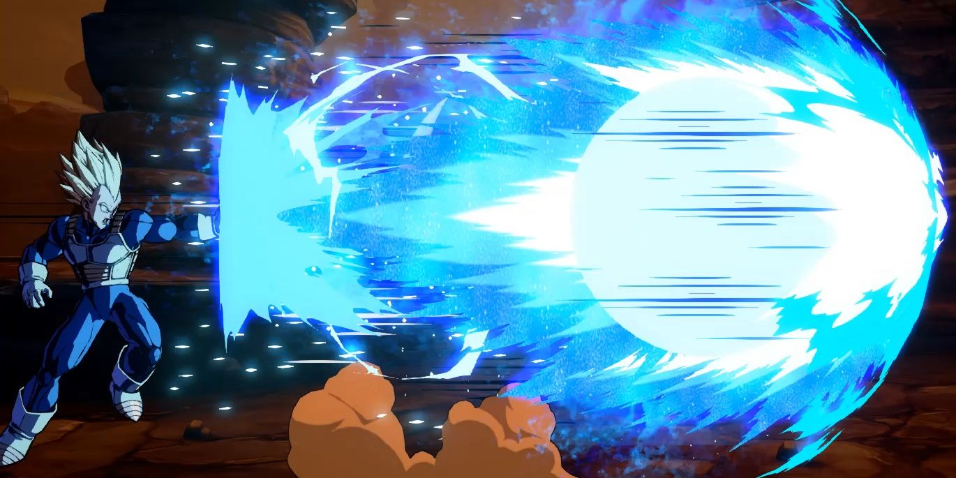 Vegeta's Big Bang Attack in Dragon Ball FighterZ