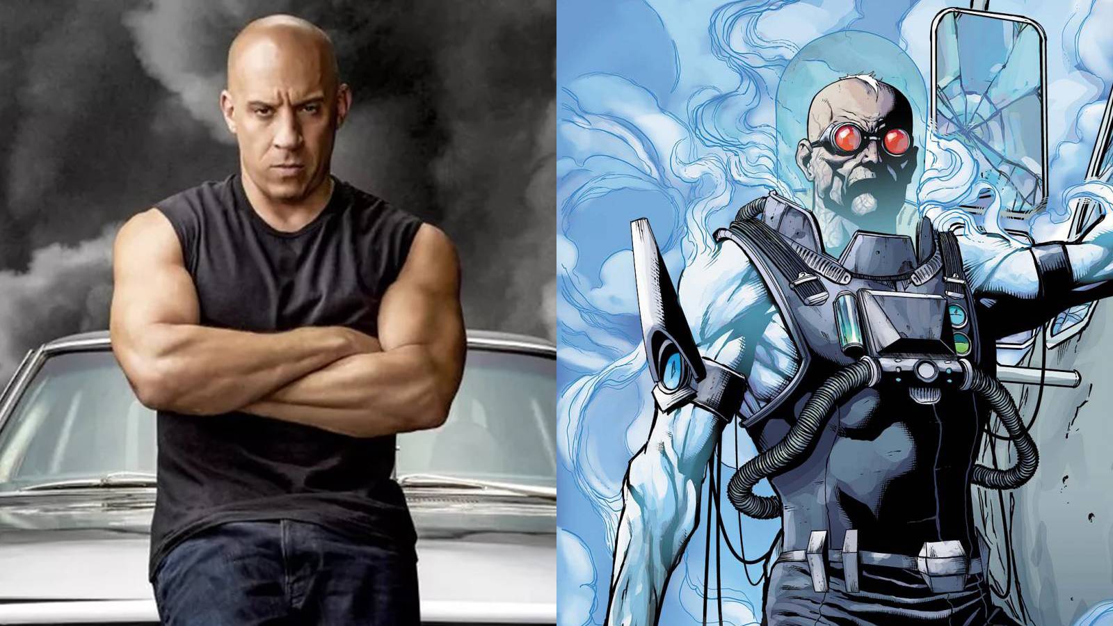 Vin Diesel Mr Freeze Batman