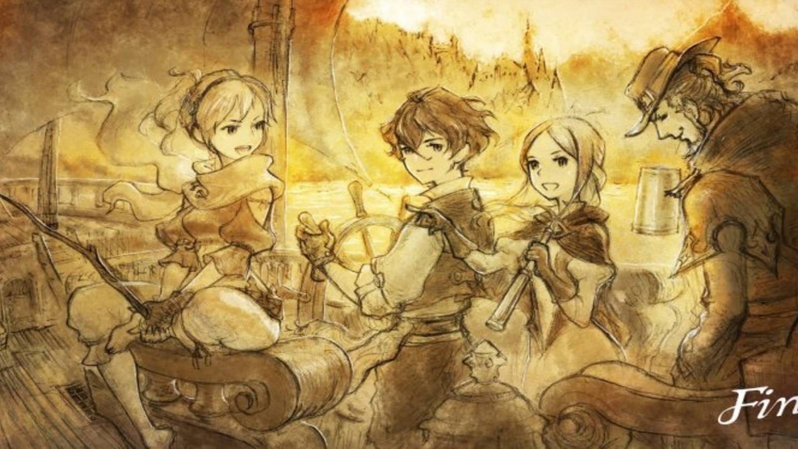 bravely default 2 ending 