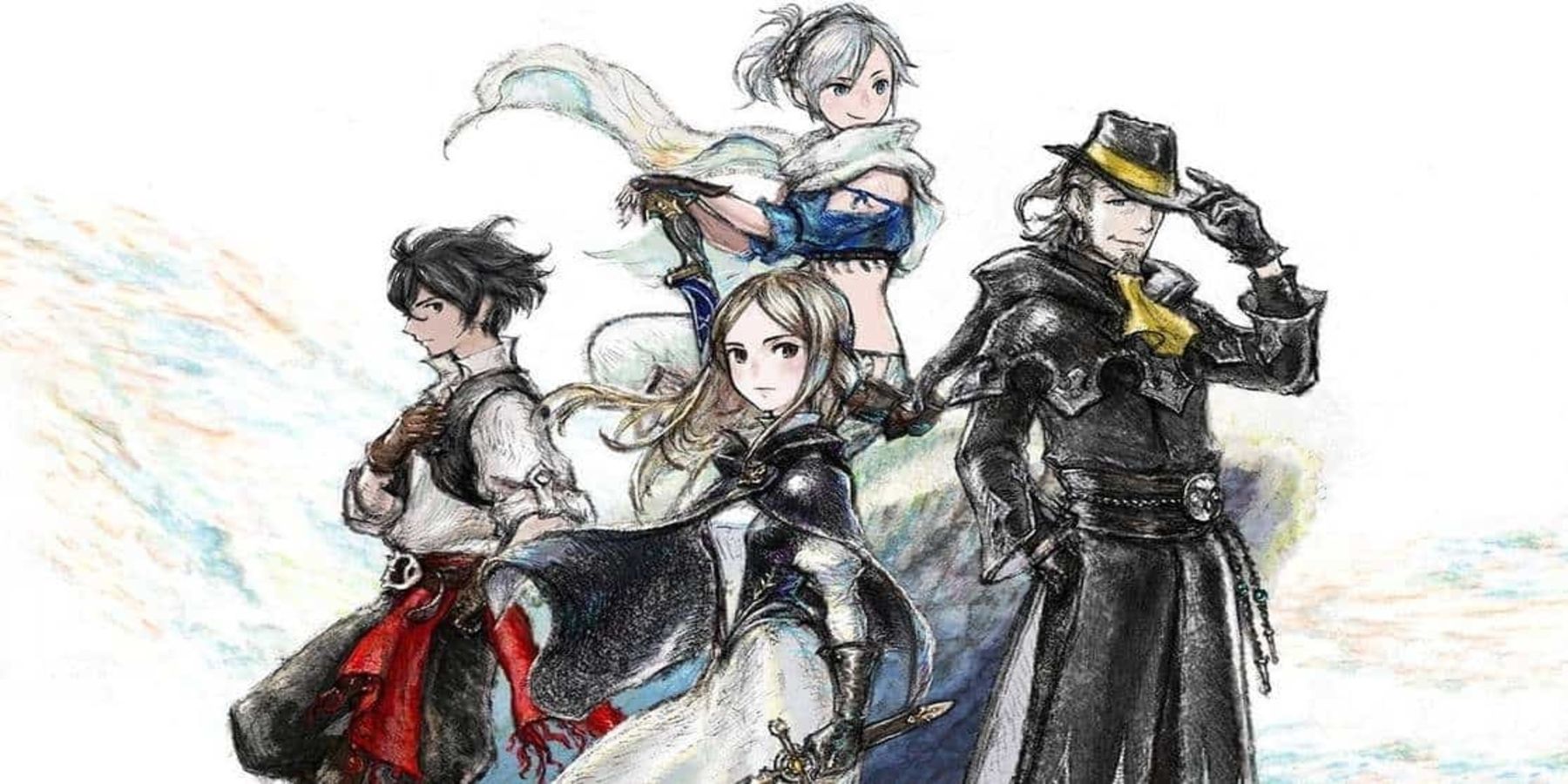 bravely default 2 party members