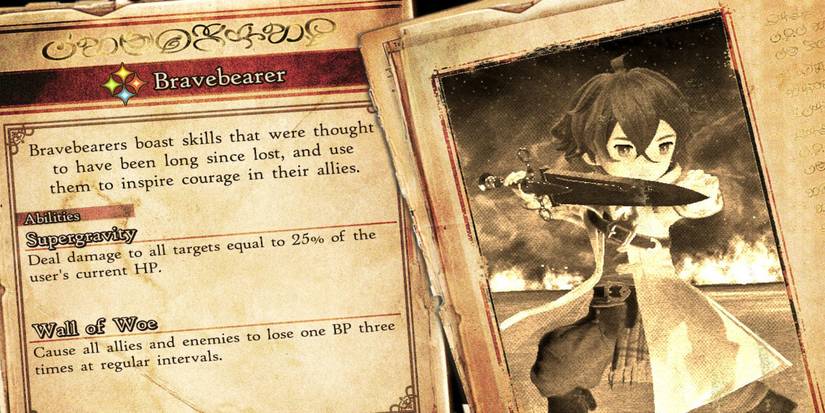 bravely default 2 bravebearer job