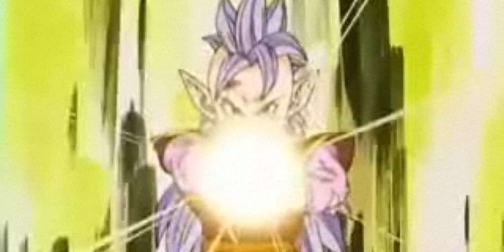 West Supreme Kai attacking in Dragon Ball