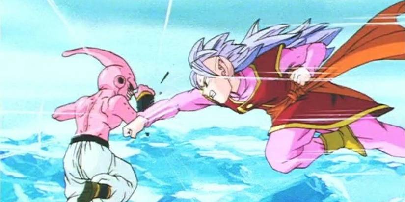 West Supreme Kai vs Kid Buu in Dragon Ball Z