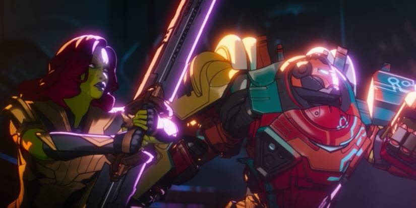 Gamora and Iron Man in What If...? Episode 9