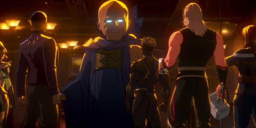 The Watcher looms over the team in What If...? Episode 9