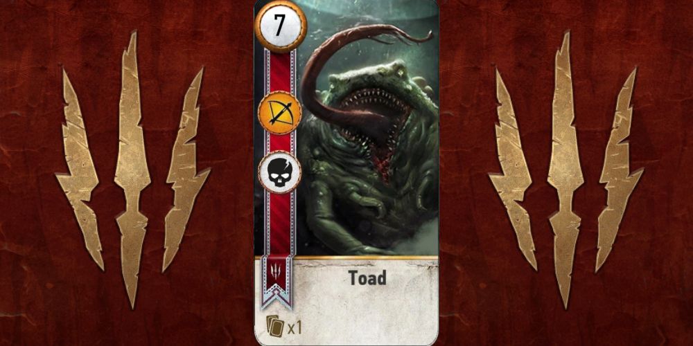 Witcher 3 Gwent Best Cards Monster Deck Toad