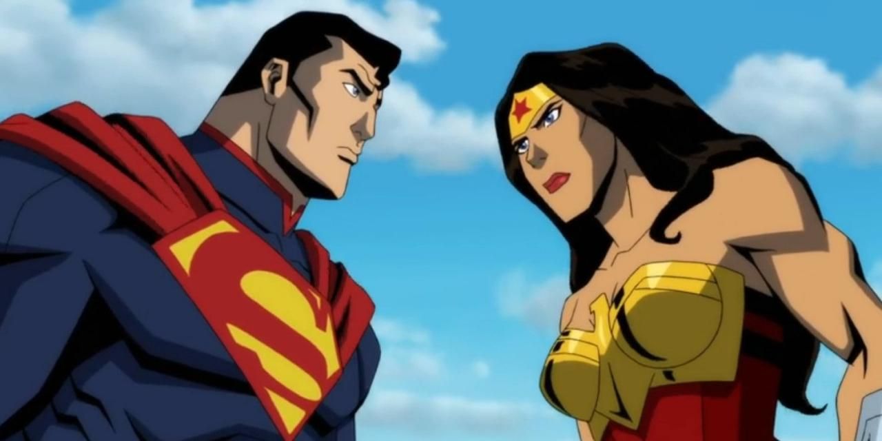 Wonder Woman and Superman in Injustice