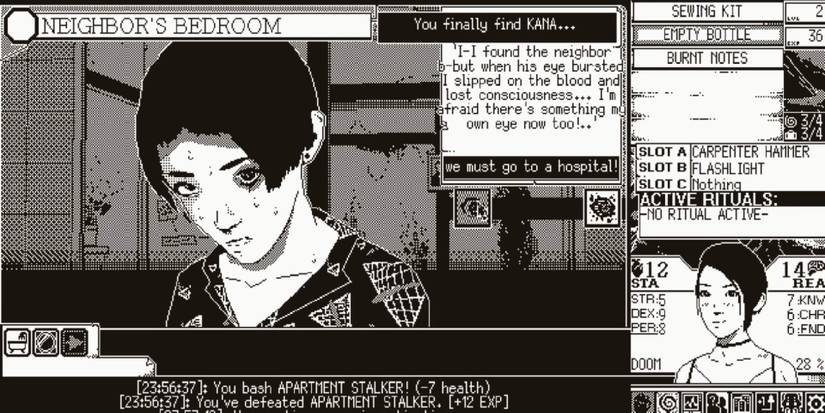 World of Horror Gameplay