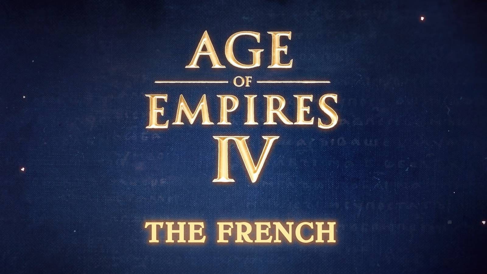 age of empires 4 french civilization