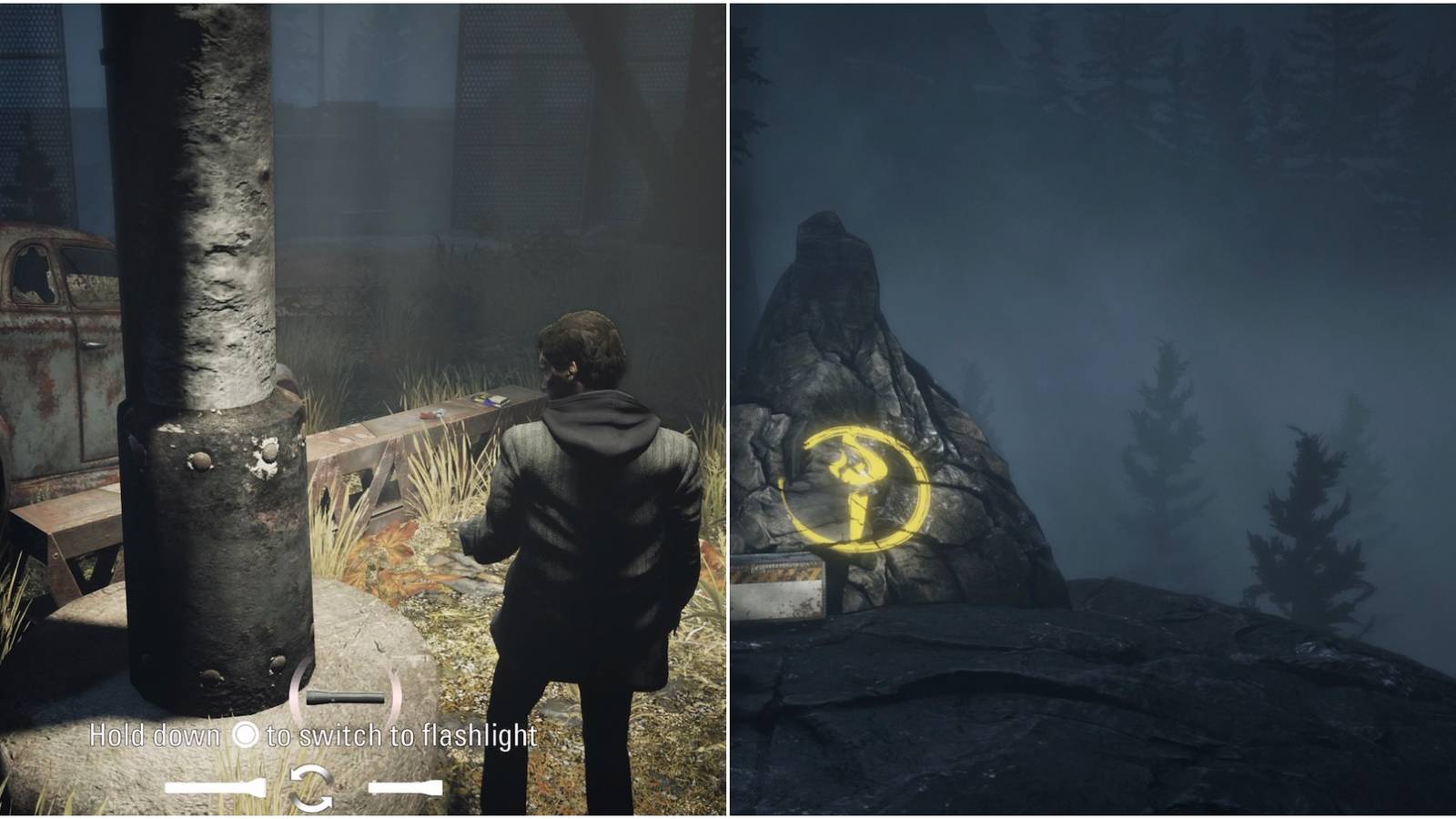 alan wake split image gameplay