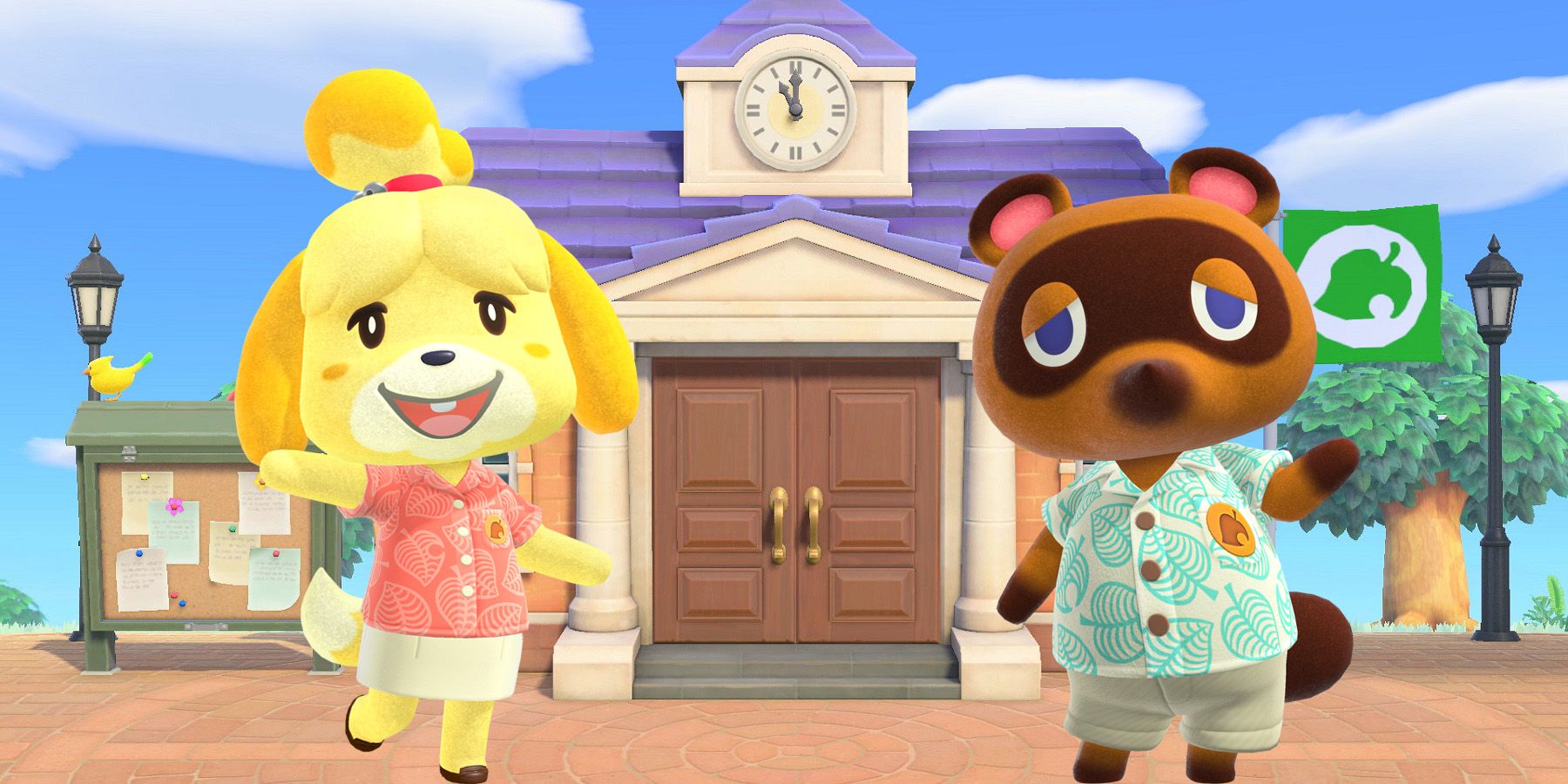 Isabelle and Tom Nook Animal Crossing