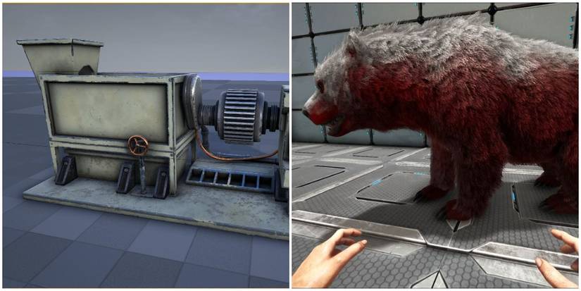 ark survival evolved industrial grinder and dire bear