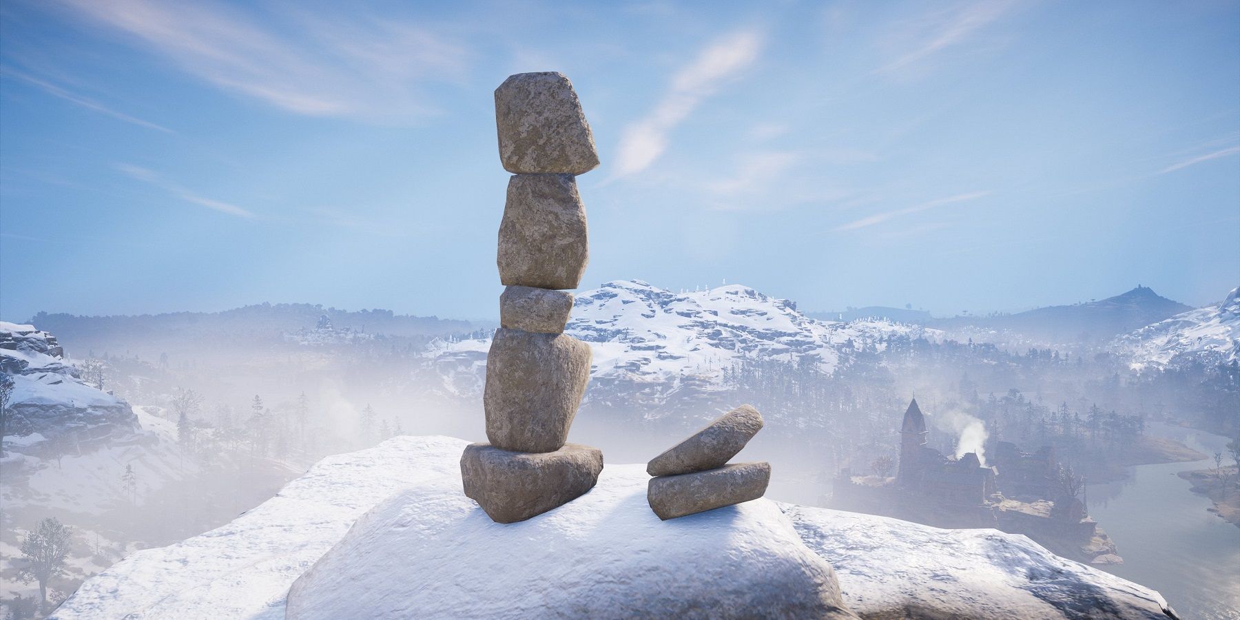 assassin's creed valhalla cairn feature