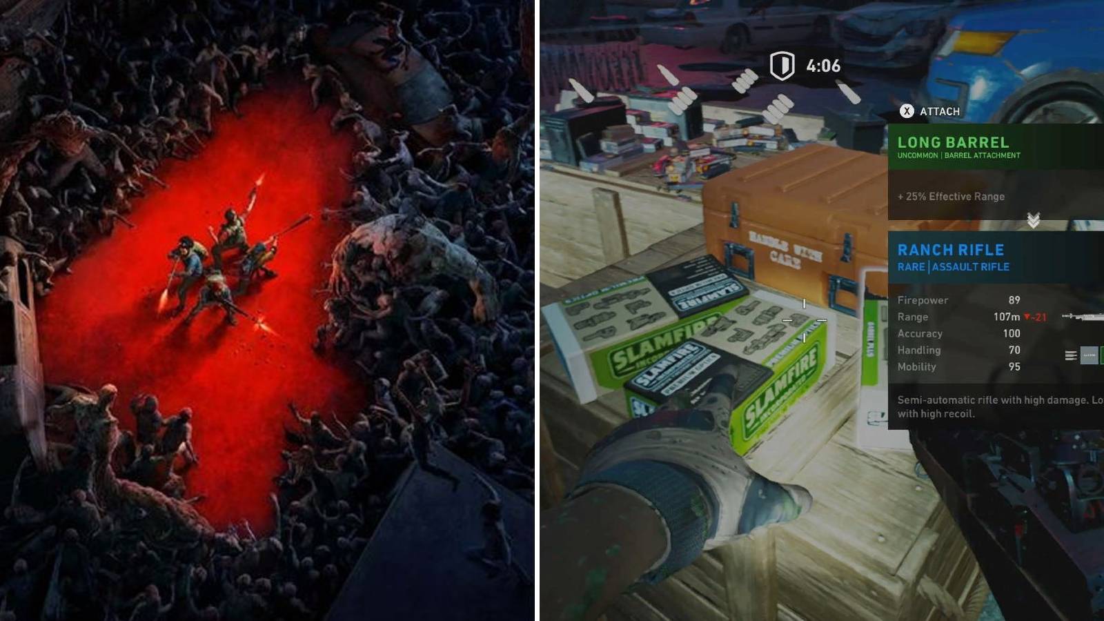 back 4 blood loading screen and attachments