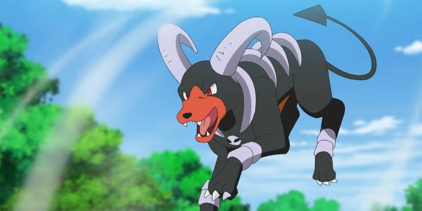 best horror theme pokemon team houndoom