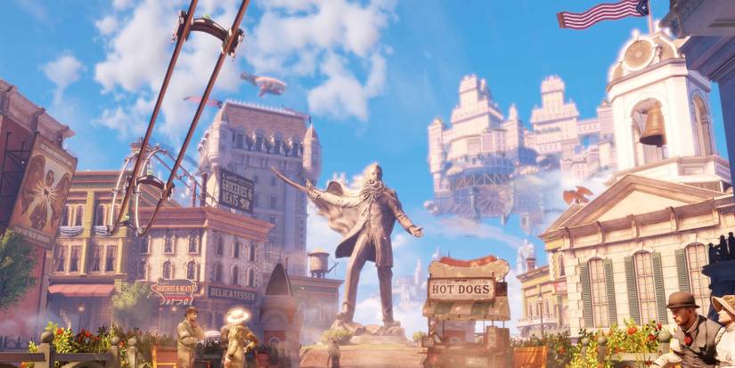 Bioshock Infinite city center