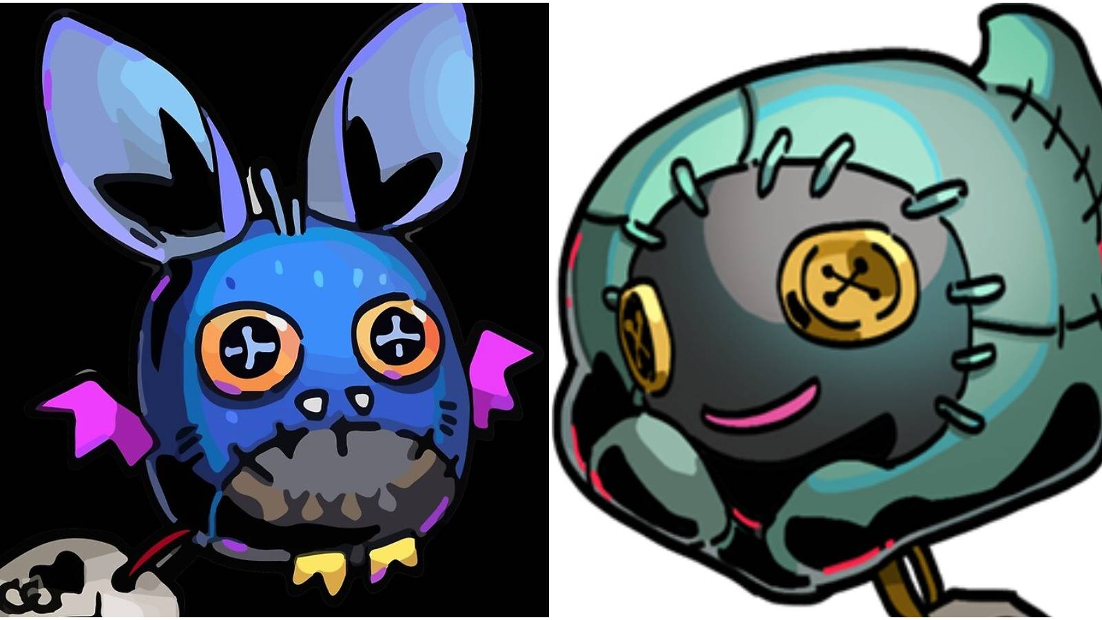 Split image of Battie and Shady. 