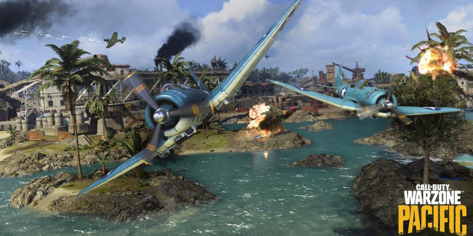 call of duty warzone pacific planes feature