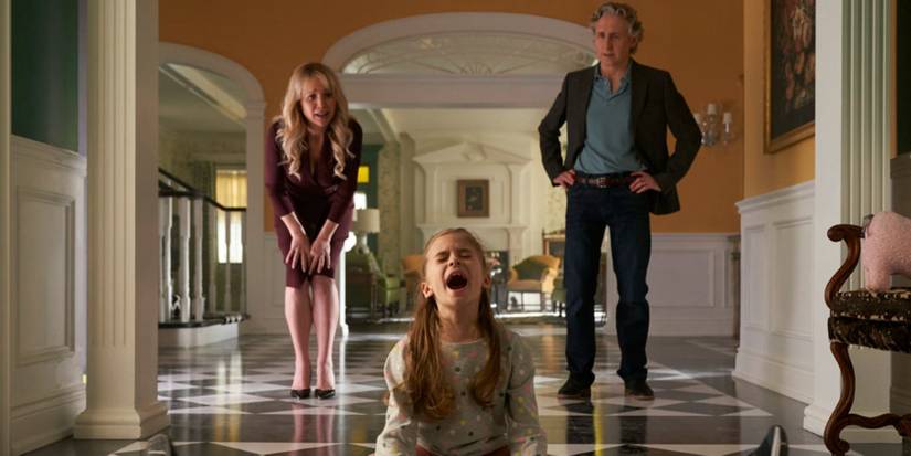 Caroline and her parents