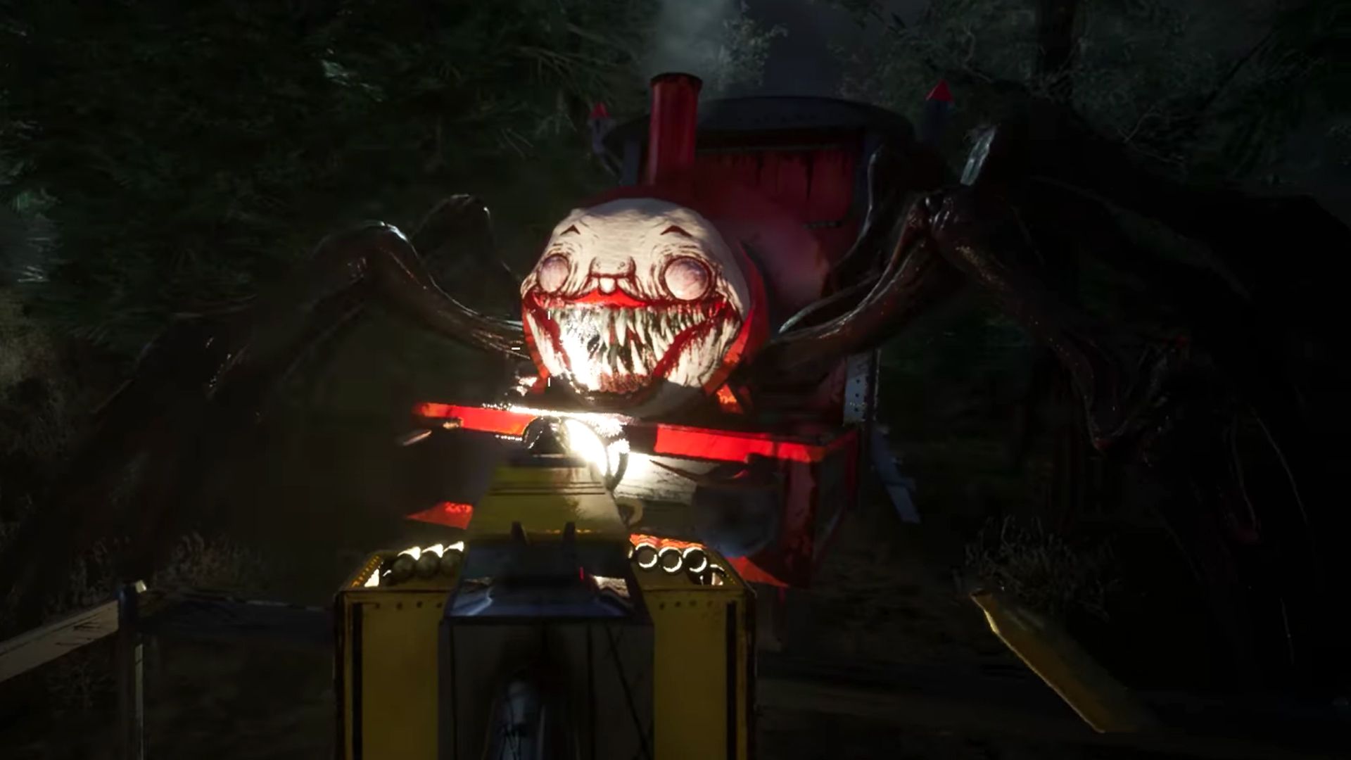 Horror Game ChooChoo Charles Looks Like Thomas the Tank Engine from Hell