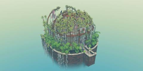 Cloud Gardens diorama